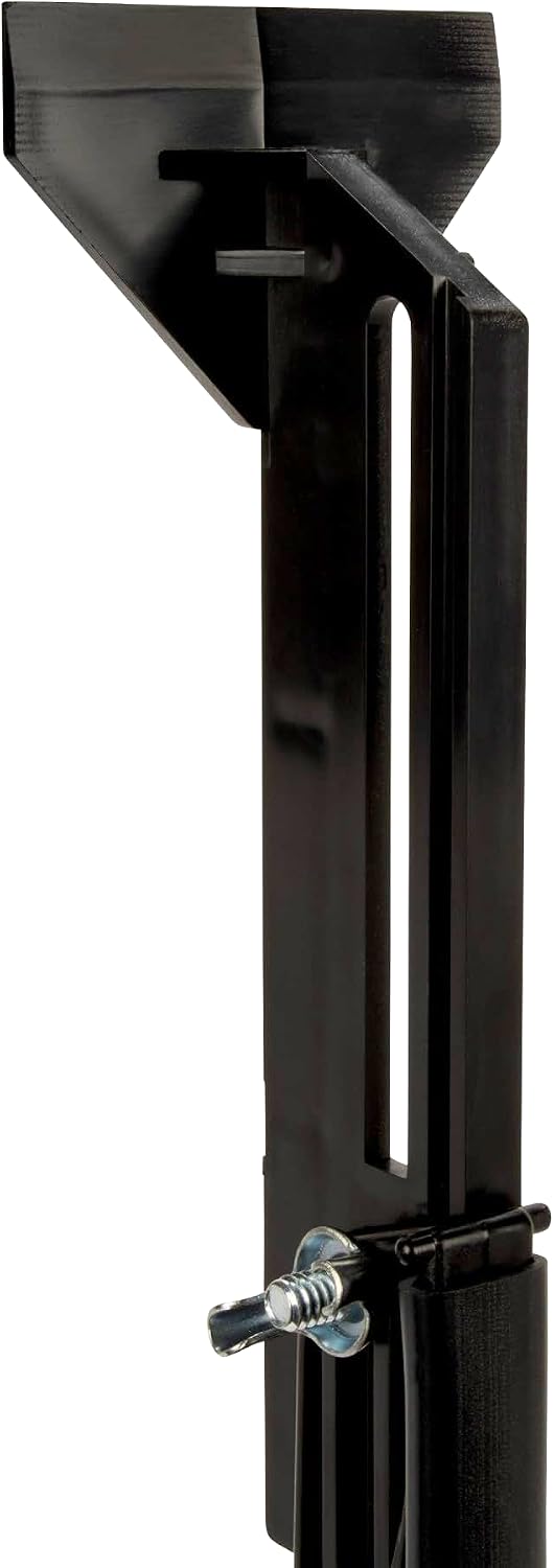 Allen Company Molded Truck Gun Rack for Rear Window - Gun Holder for Two Shotguns. Rifles. Bows. or Tools - Gun and Hunting Accessories for Car or Wall Mount - Adjustable 9.5-16.5 . Black