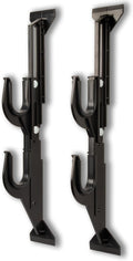 Allen Company Molded Truck Gun Rack for Rear Window - Gun Holder for Two Shotguns. Rifles. Bows. or Tools - Gun and Hunting Accessories for Car or Wall Mount - Adjustable 9.5-16.5 . Black