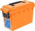 Sheffield 12630 Ammo Box Made in USA Stackable Lockable Ammo Storage Box | Lockable Storage Box. Water and Dust Resistant Dry Box. Secures Hunting Gear. Gun Accessories. Supplies. and Bullets