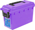 Sheffield 12632 Ammo Box Made in USA Stackable Lockable Ammo Storage Box | Lockable Storage Box. Water and Dust Resistant Dry Box. Secures Hunting Gear. Gun Accessories. Supplies. and Bullets