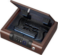 BILLCONCH Gun Safe.Biometric Fingerprint Gun Safe for Handgun Pistol Safes | Fingerprint PIN Key Unlock. Interior Light and USB Charging Lock box with Silent Mode for Bedroom Nightstand