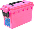 Sheffield 12631 Ammo Box Made in USA Stackable Lockable Ammo Storage Box | Lockable Storage Box. Water and Dust Resistant Dry Box. Secures Hunting Gear. Gun Accessories. Supplies. and Bullets